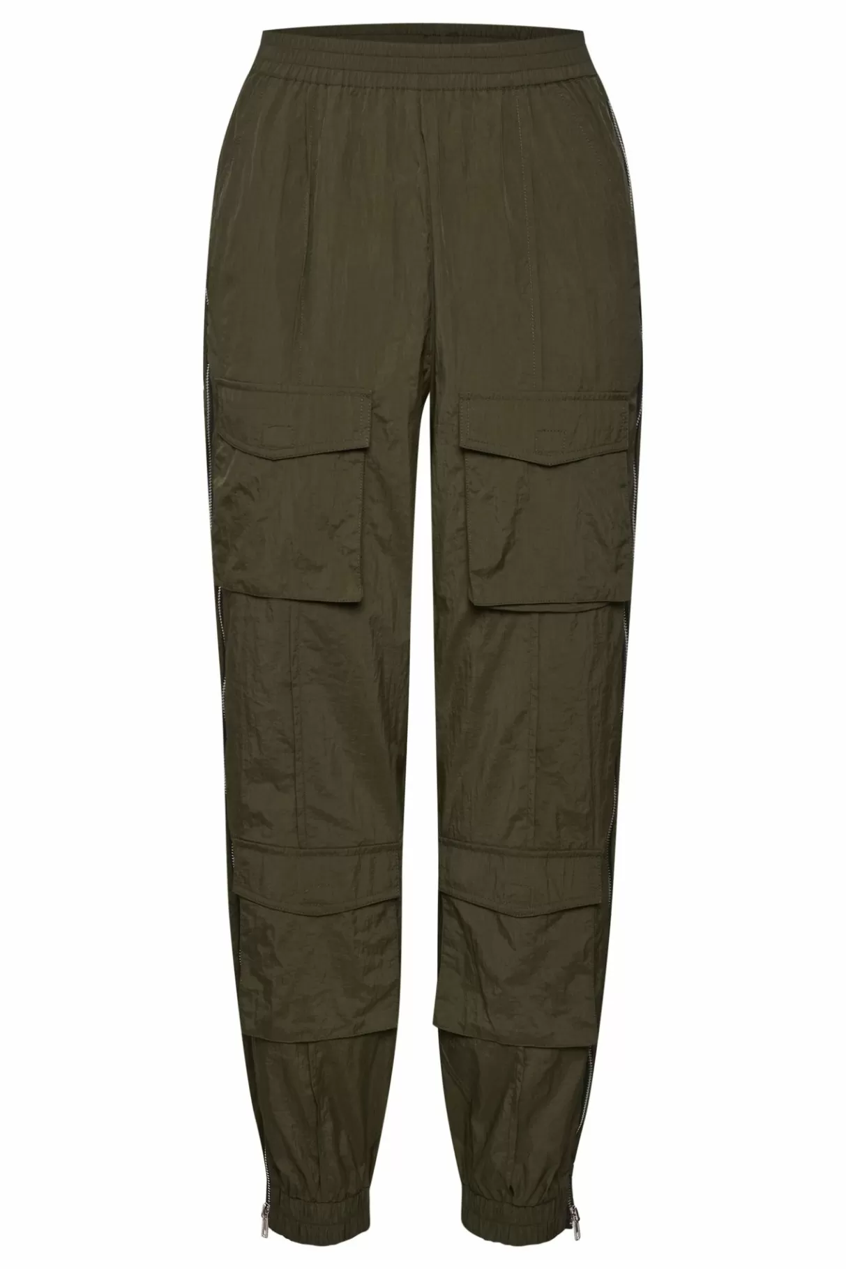 Clearance Gestuz Afinagz Cargo Bukser Dark Military Olive