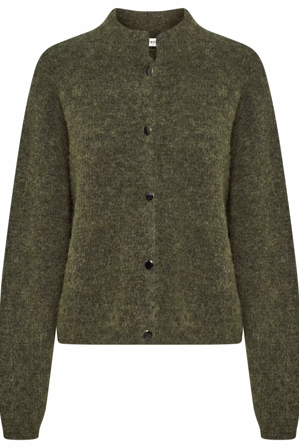 Discount Gestuz Alphagz Cardigan Dark Olive Melange