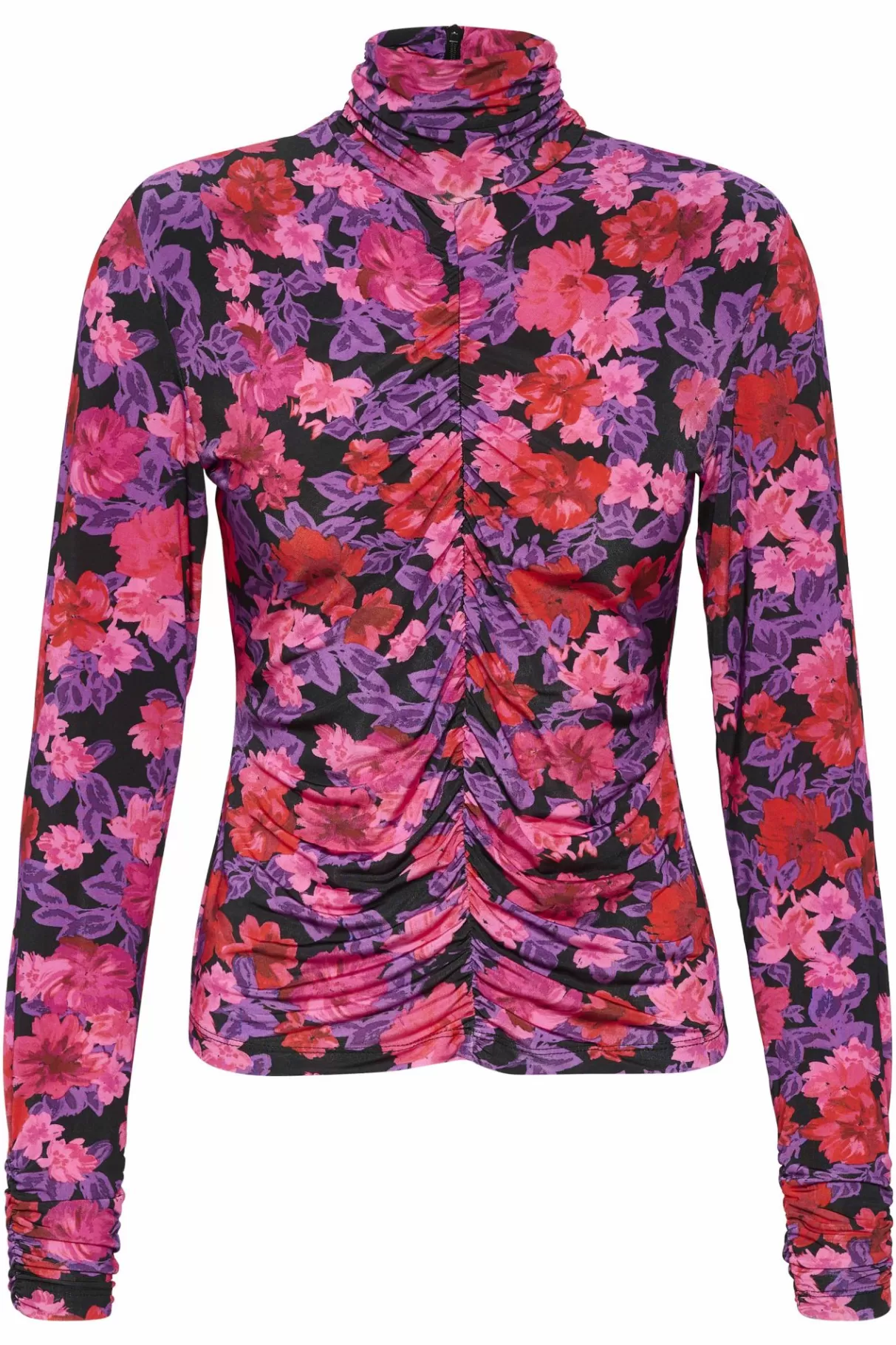 Online Gestuz Ashagz Bluse Pink Purple Flower