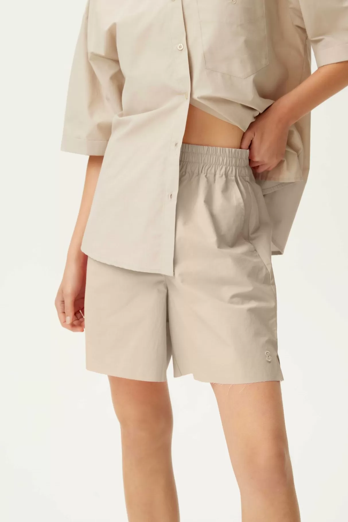 Flash Sale Gestuz Avalangz Shorts Pure Cashmere