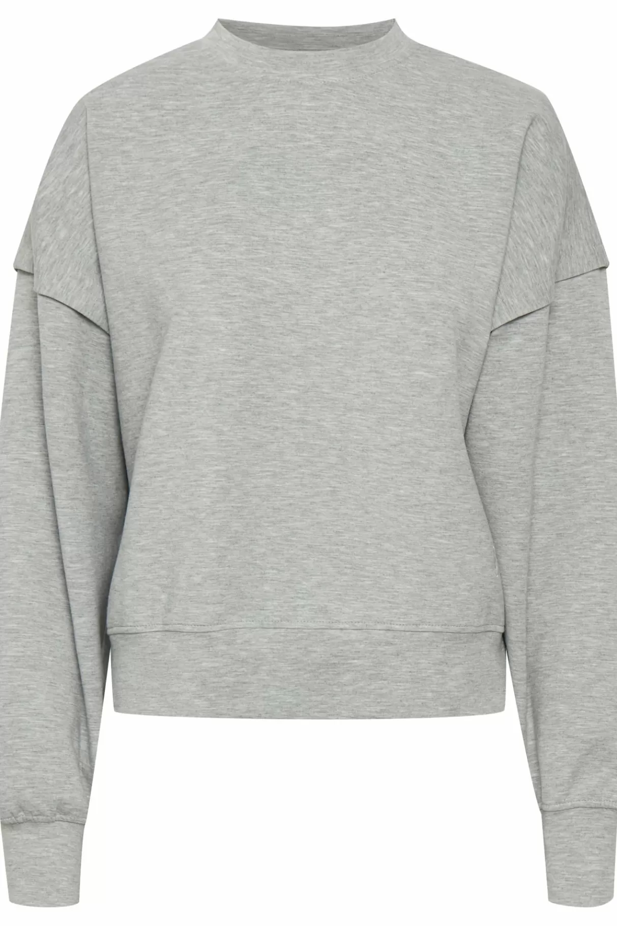 Clearance Gestuz Chrisdagz Sweatshirt Light Grey Melange