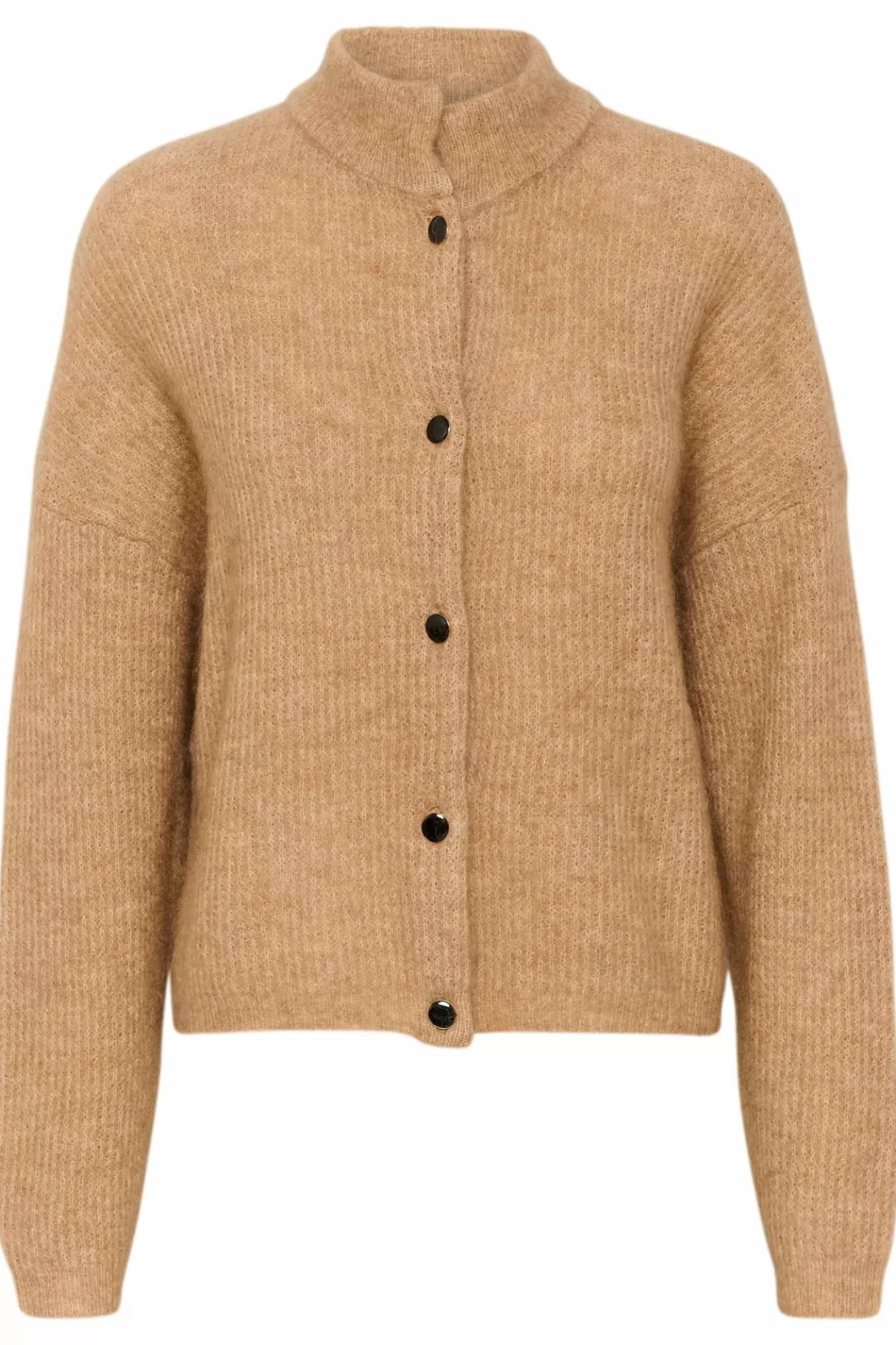 Discount Gestuz Debbiegz Mohair Cardigan Camel Melange