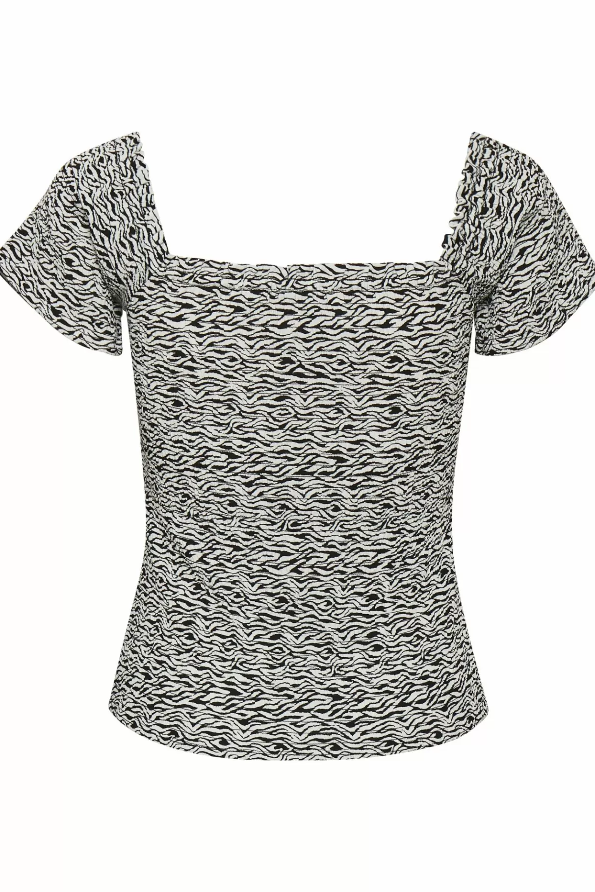 Sale Gestuz Disgz Top Grey Wave