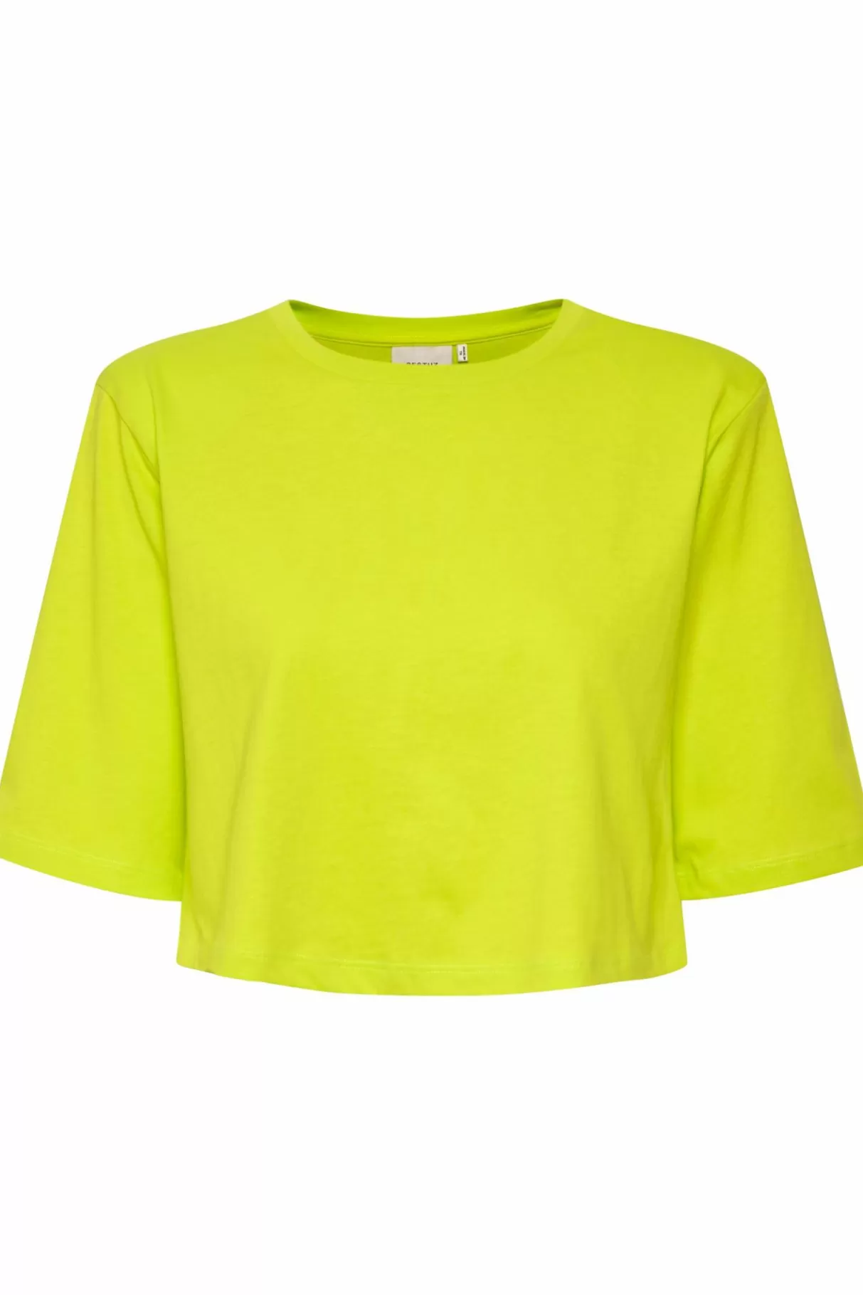 Shop Gestuz Jorygz Cropped T-Shirt Evening Primrose