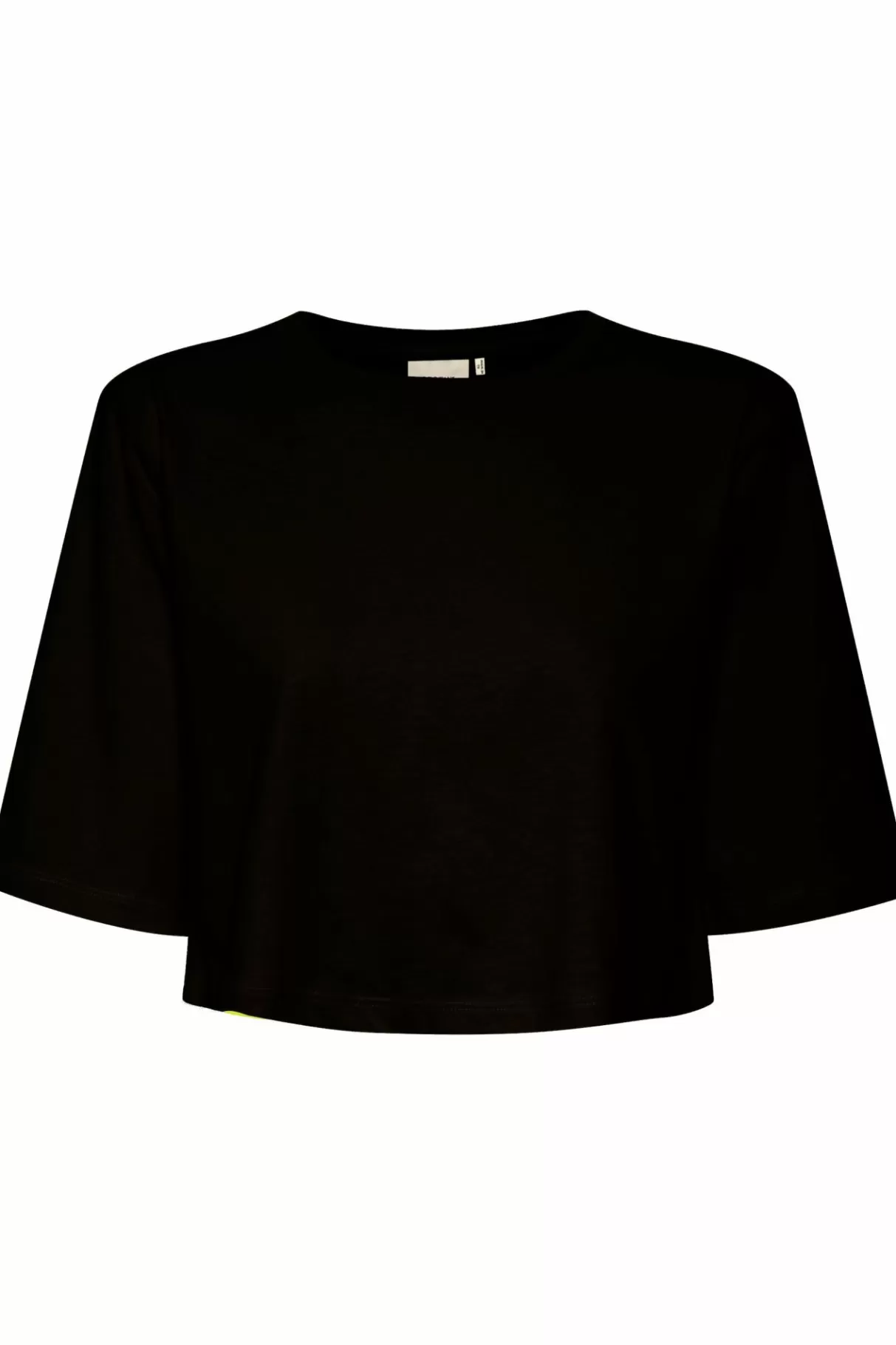 Flash Sale Gestuz Jorygz Cropped T-Shirt Black