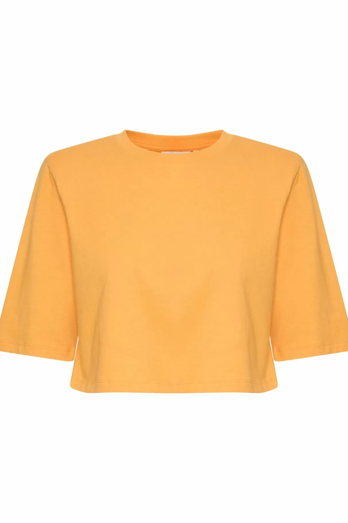 Cheap Gestuz Jorygz Cropped T-Shirt Kumquat