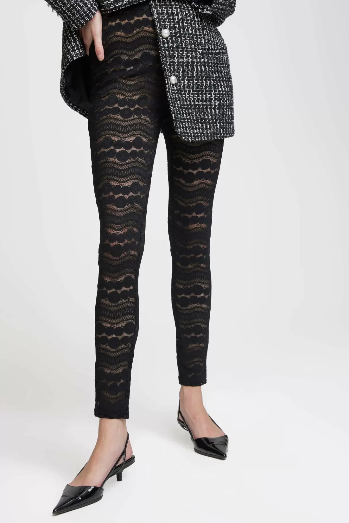 Fashion Gestuz Lacillegz Leggings Black