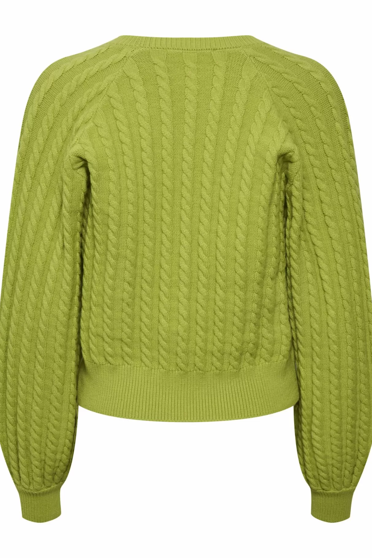 Hot Gestuz Lexigz Strikcardigan Dark Citron