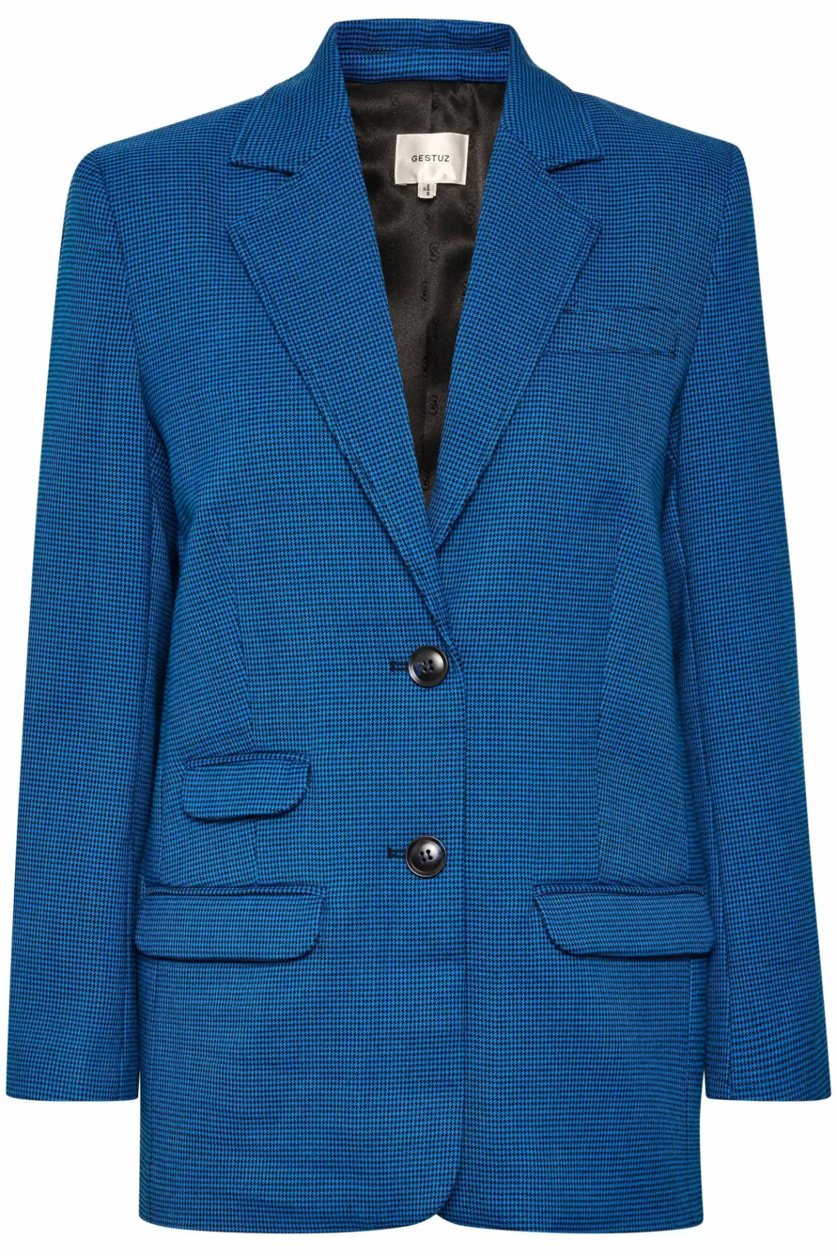 Flash Sale Gestuz Ottaviagz Blazer Directoire Blue Houndstooth