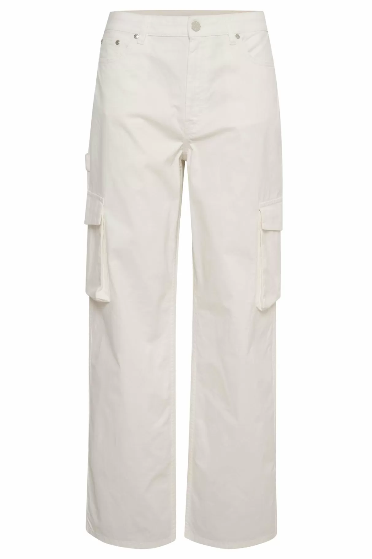 Sale Gestuz Rizanagz Cargo Jeans Bright White